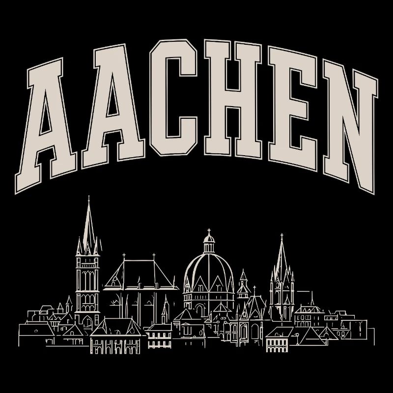 Aachen Skyline Panorama