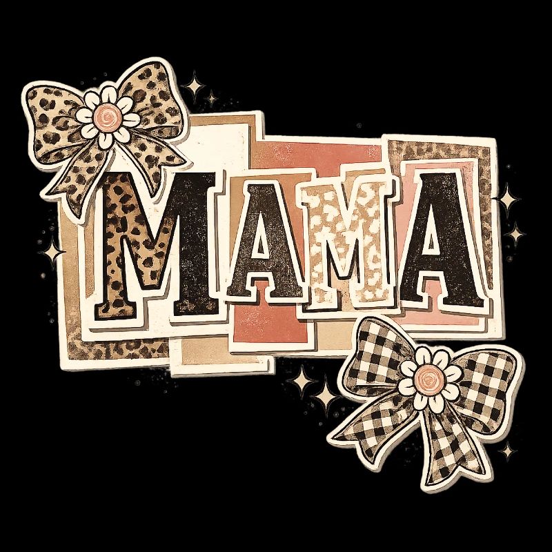 Mama Leopard und Bögen | Muttertagsgeschenk