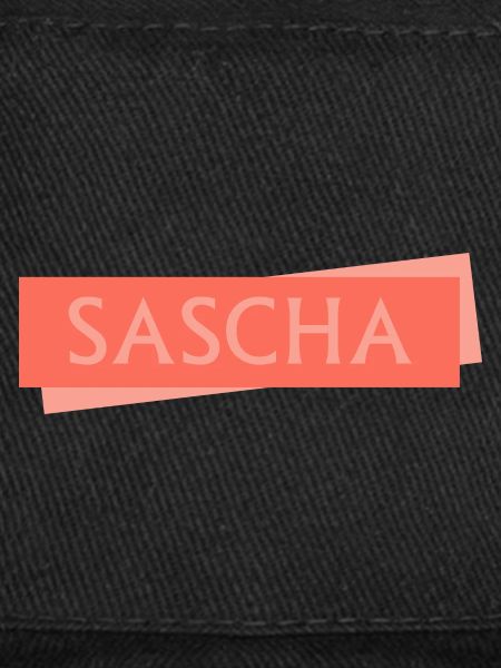Schild SASCHA Sascha
