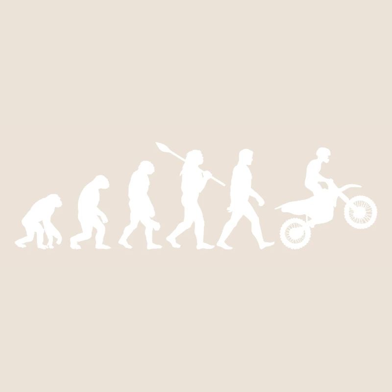 Evolution Graphic Dirt Biker Motorcycle Enduro Mot