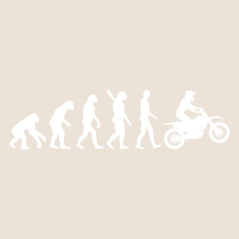 Evolution Graphic Dirt Biker Motorcycle Enduro Mot