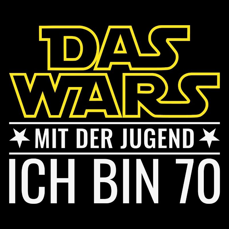 Das wars mit der Jugend - 70. Geburtstag Geschenk