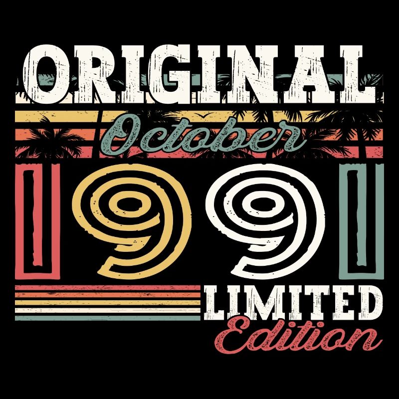 Original October 1991 31st Birthday Gift Cool