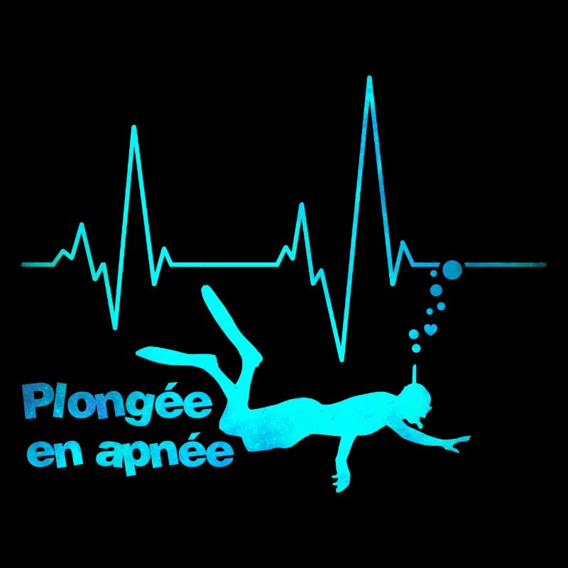 Plongée en apnée heartbeat