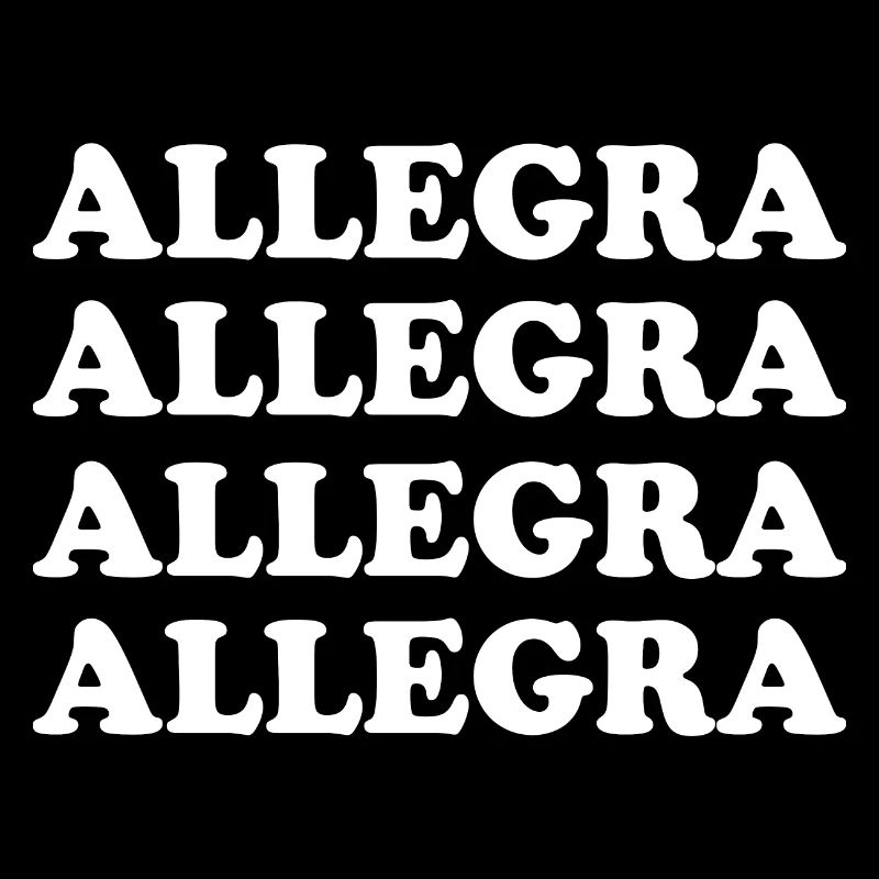 Allegra comme nom