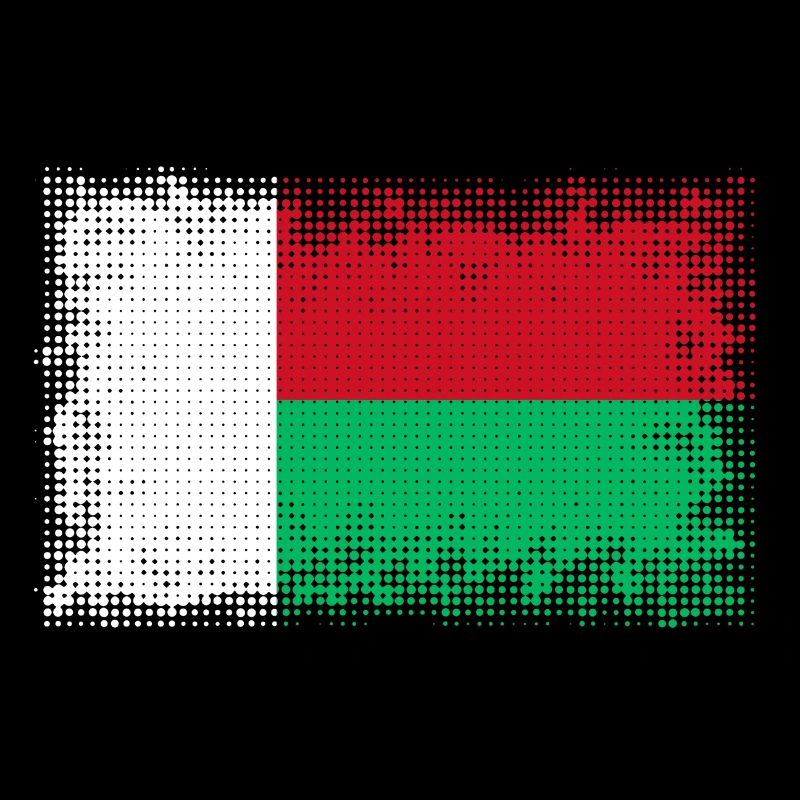 Drapeau de Madagascar