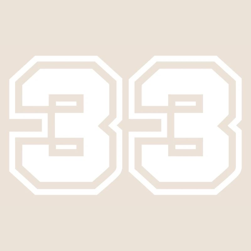 33 Symbole numérique