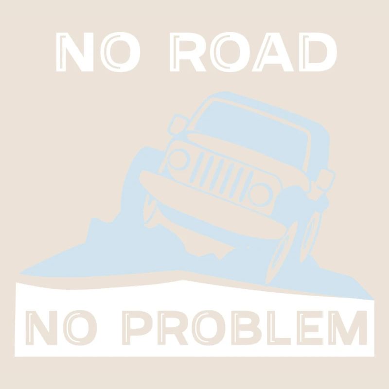 No road No problem SUV gift