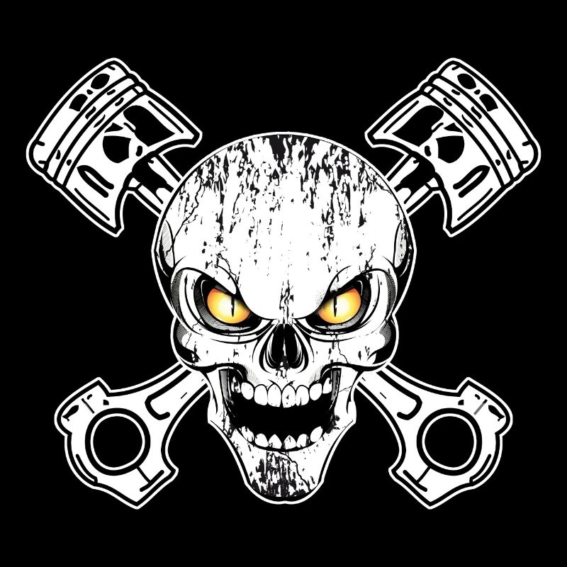 Biker skull 02