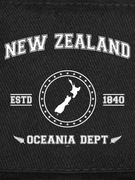 New Zealand map