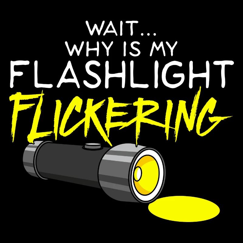 GHOST HUNTING: Flashlight Flickering