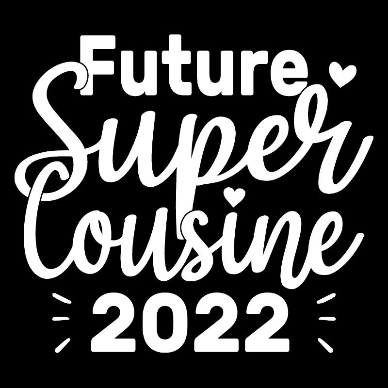 Annonce Grossesse 2022 Future Super Cousine Cadeau