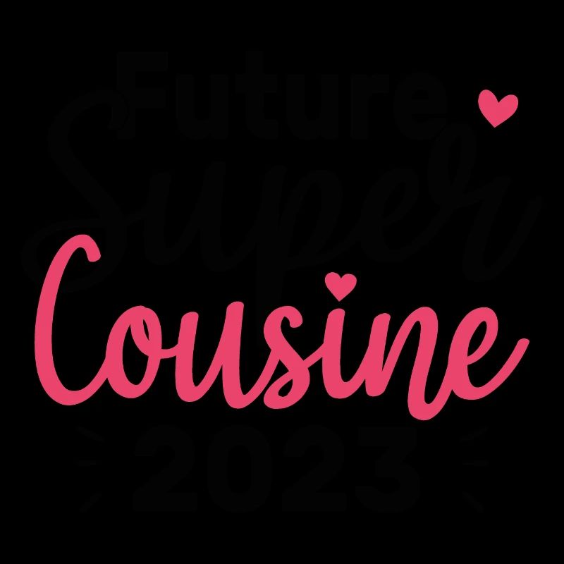Annonce Grossesse 2023 Future Super Cousine Cadeau