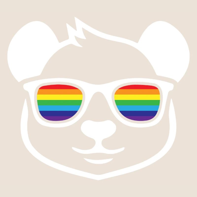 Panda Pride Transgender LGBT Gift Rights