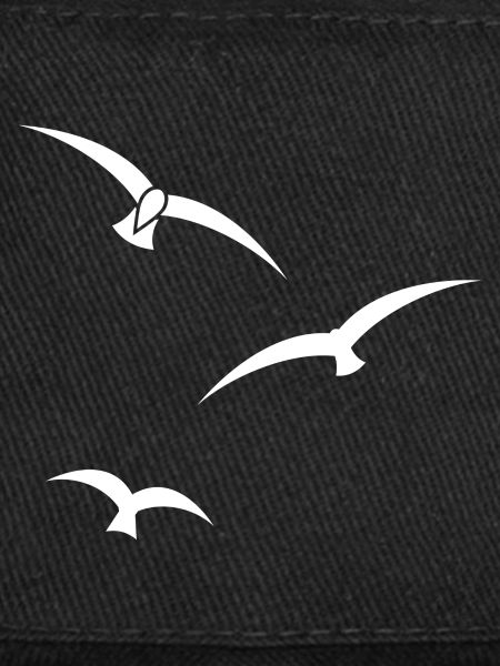 Three Birds Silhouette