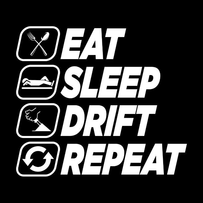 MANGER SOMMEIL DÉRIVE RÉPÉTER