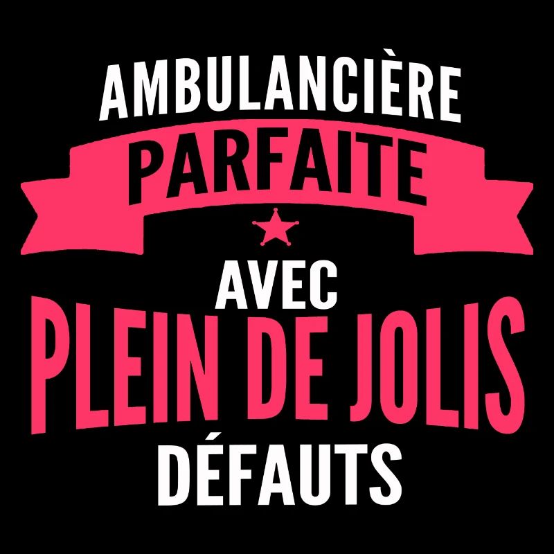 ambulancière parfaite avec plein de jolis défauts