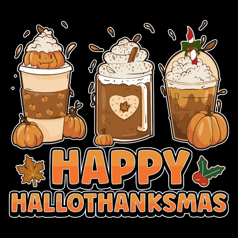 Hallothanksmas Café Halloween Noël