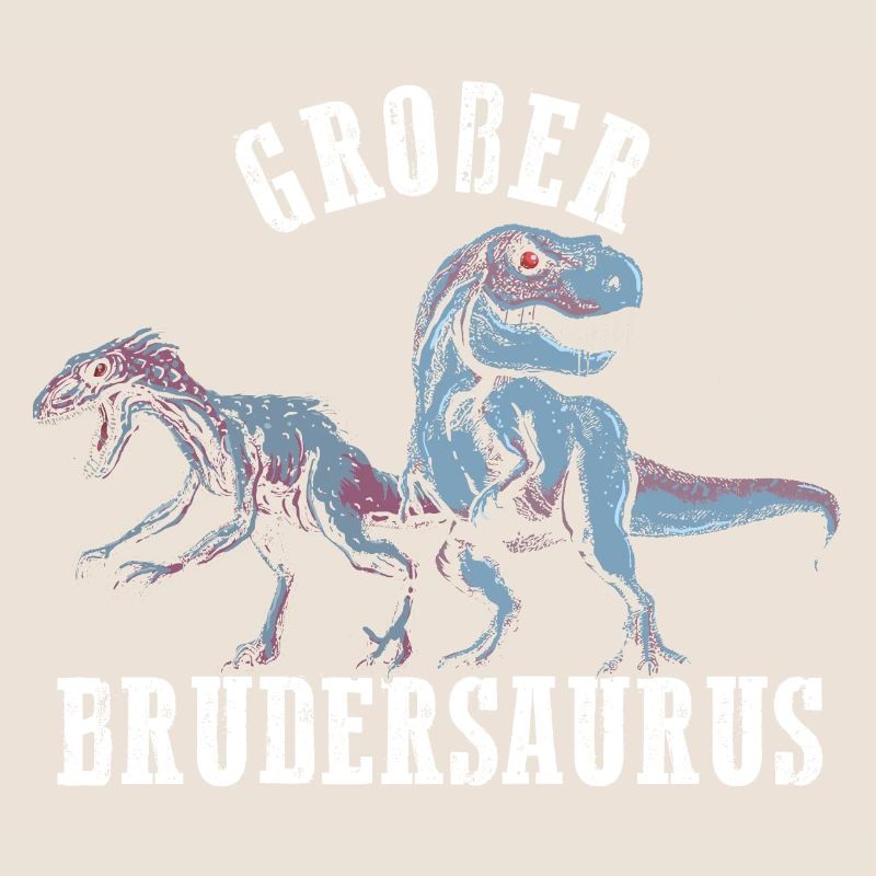 Großer Brudersaurus T-Rex Dino Geschenk Großer Bru
