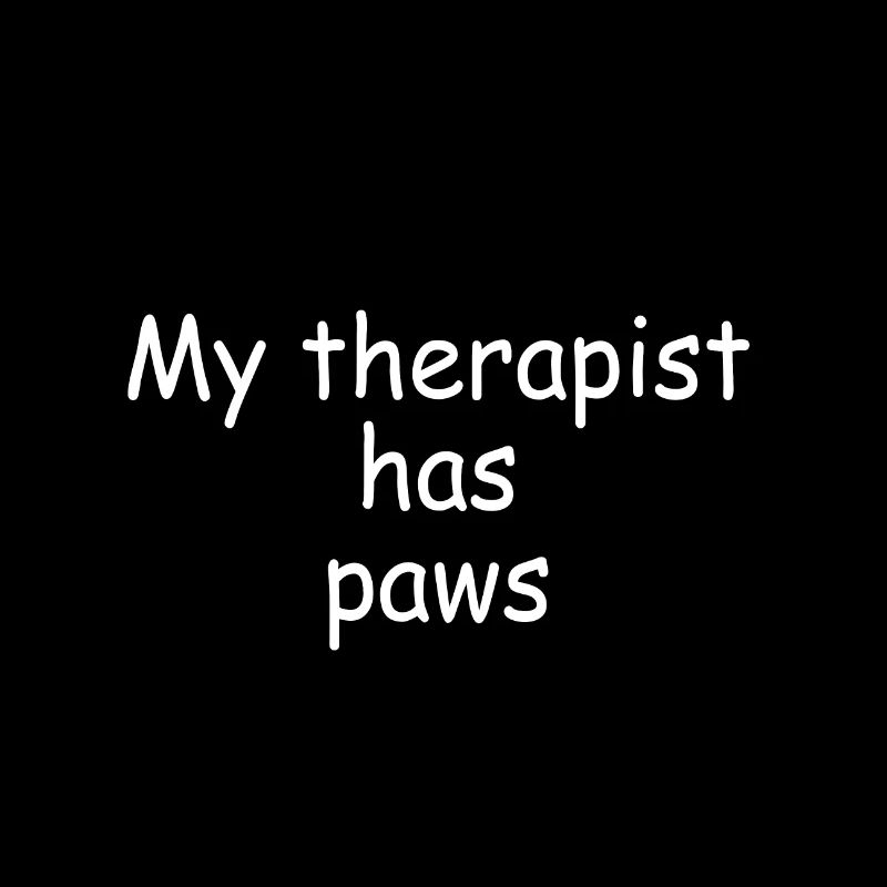 My therapist has paws