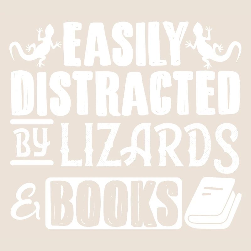 Eidechsenbuch Reptil leicht abgelenkt durch Eidech