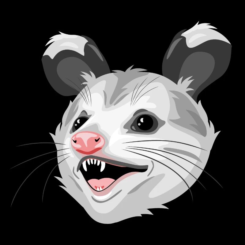 Opossum-Kopf