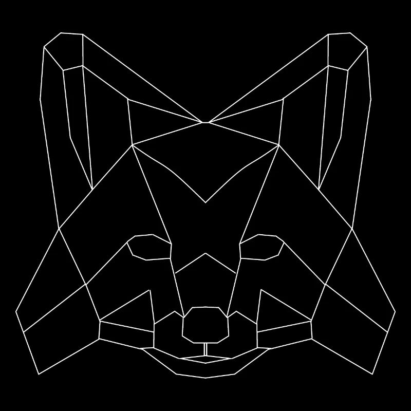 Fuchs Polygone weiss
