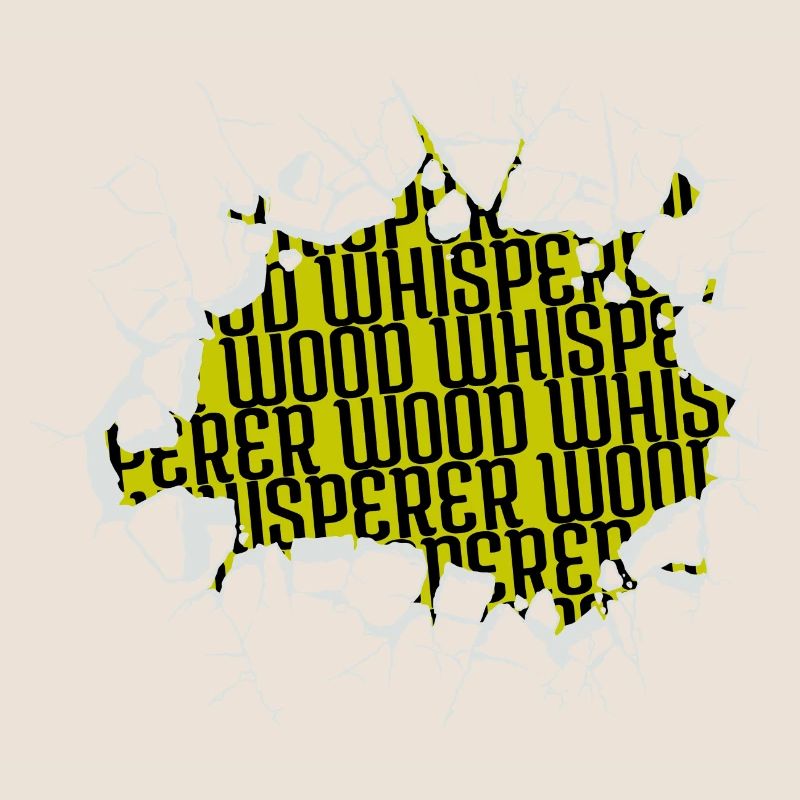 badge forest work carpenter saw