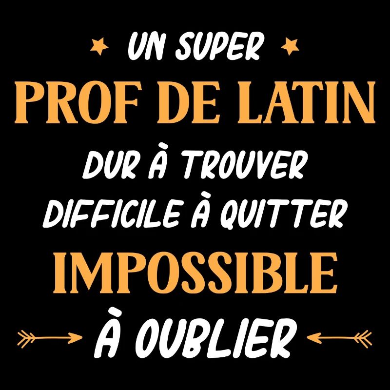 Super prof de latin