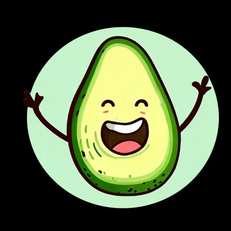 Avocat heureux