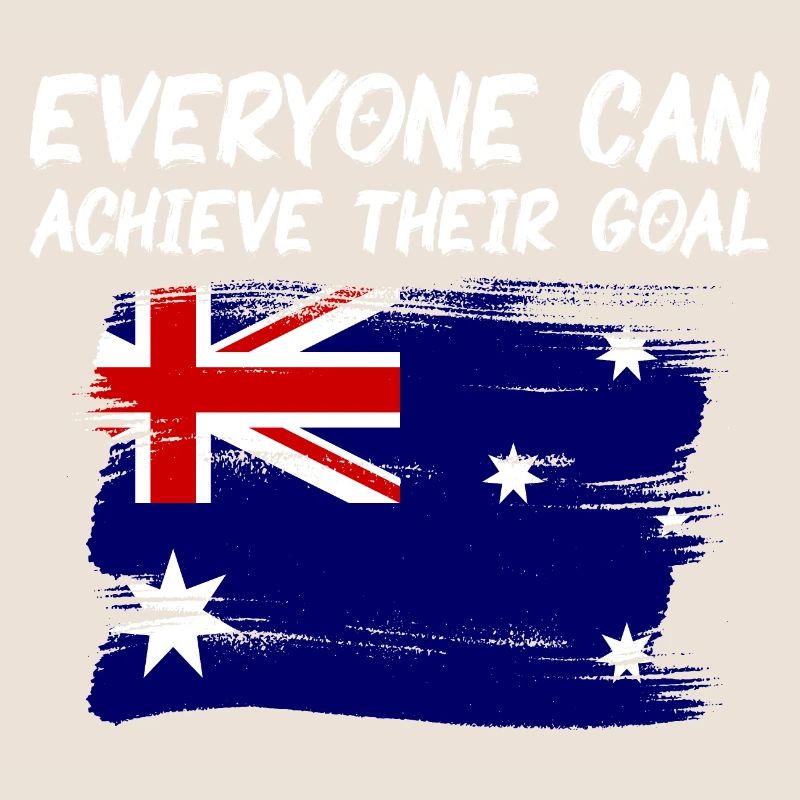 Drapeau de l’Australie sous le drapeau australien