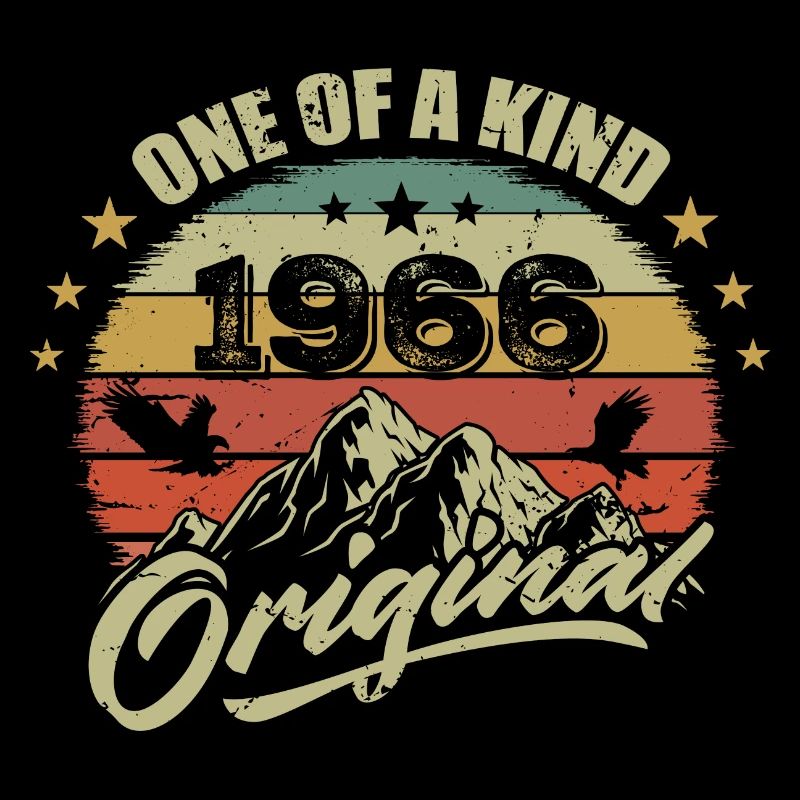 1966 Vintage Birthday 1966 Retro Born in 1966
