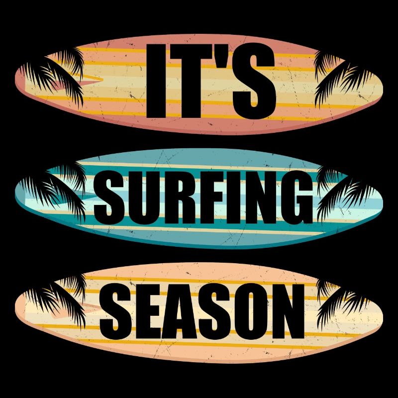 C’est la saison de surf Planche de surf d’été pour surfeur