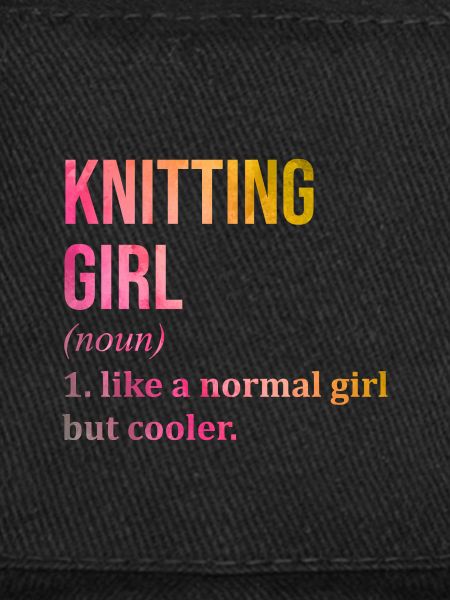 Tricote, tricot, tricot.
