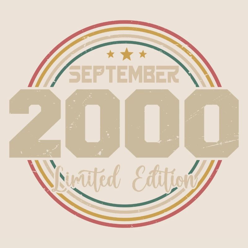 Cadeau Septembre 2000 September Birthday Gift 2000