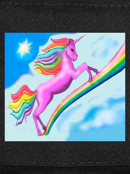 Einhorn und Regenbogen
