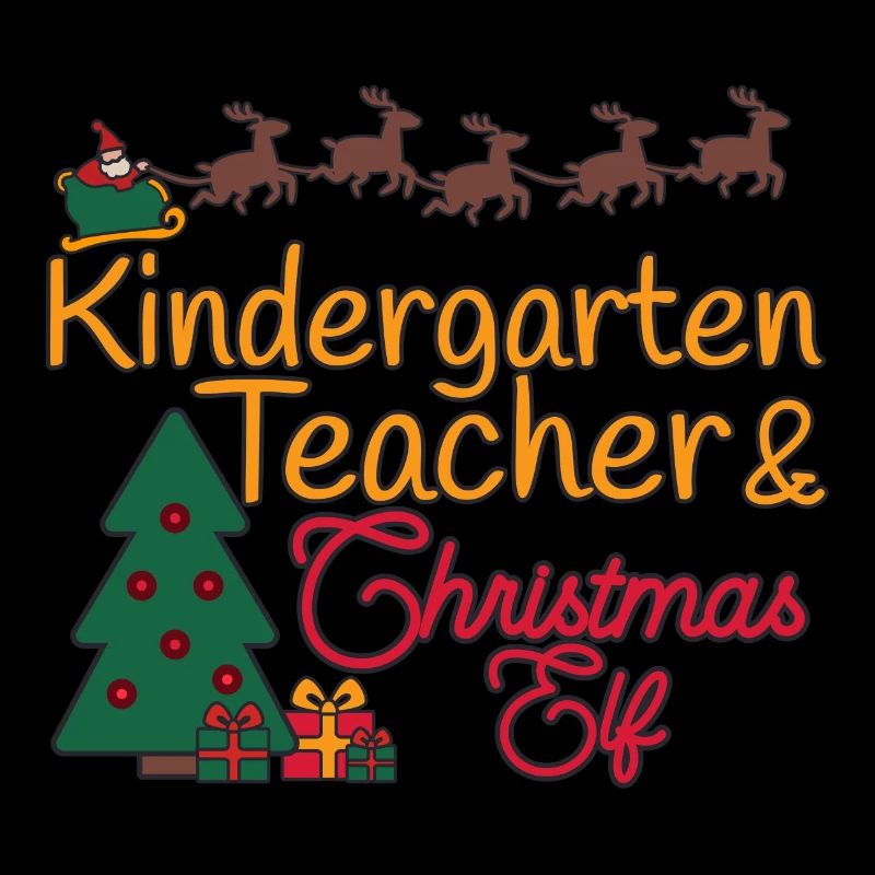 Enseignant de maternelle Noël Noël Elfe