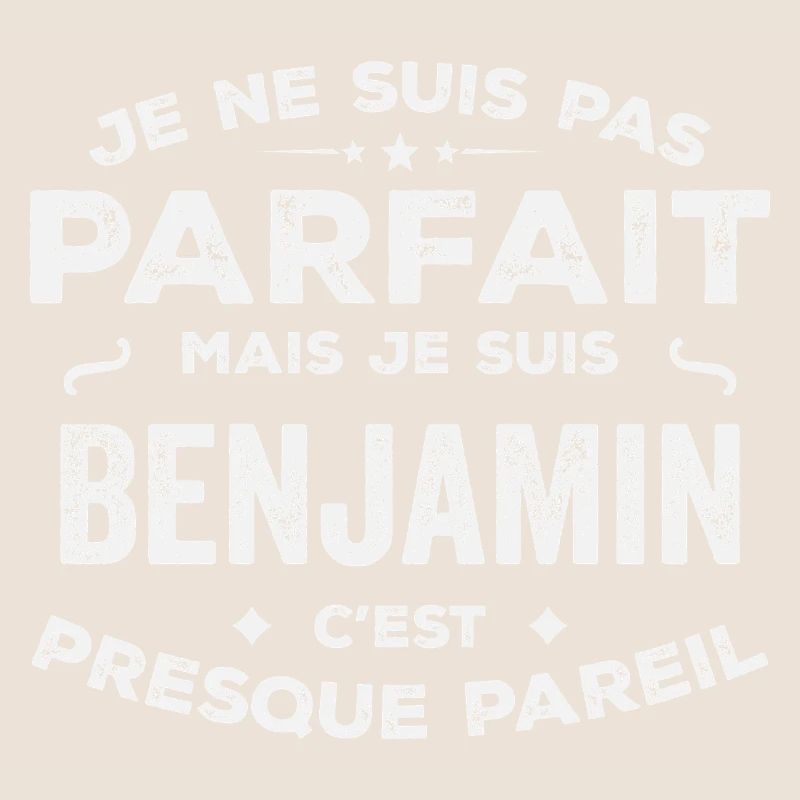 Benjamin A first name, a story, a personality