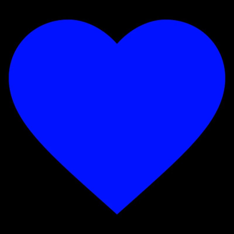 the blue heart