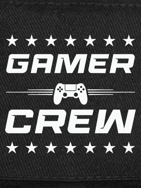 Logo Gamer Crew imprimé