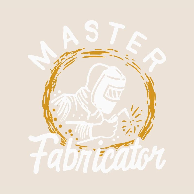 Master Fabricator Welding Graphic Tee Design