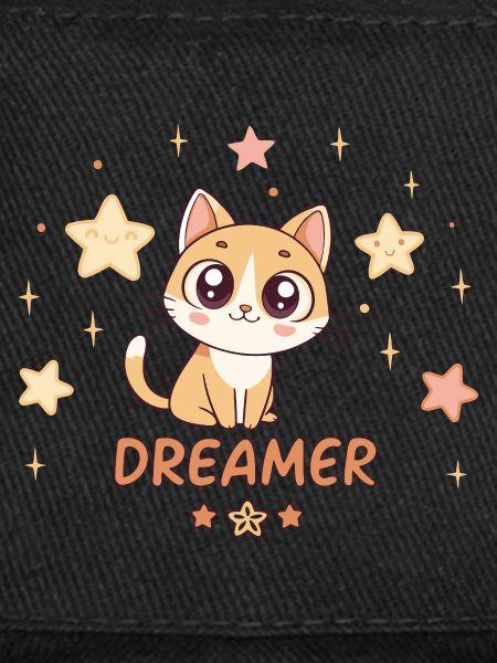 Chaton Reveur et Etoiles Douces