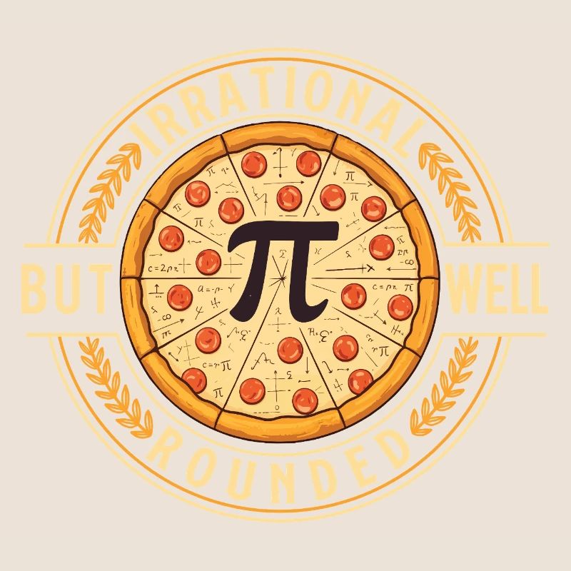 Nerd de maths irrationnel mais bien équilibré de la journée PI