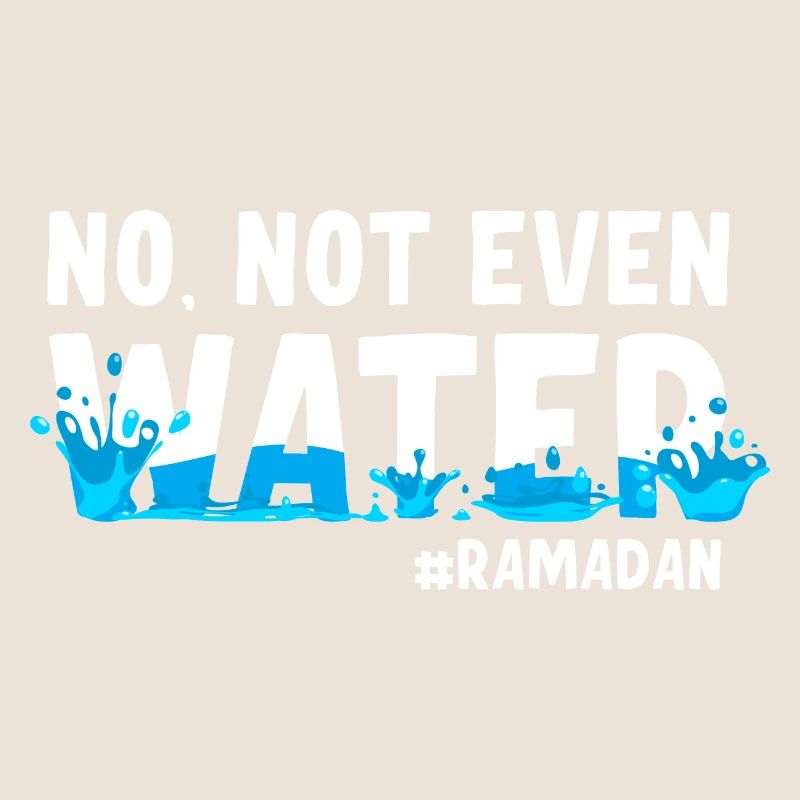Non même pas d’eau Ramadan