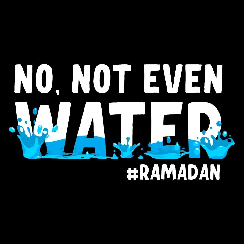 Non même pas d’eau Ramadan