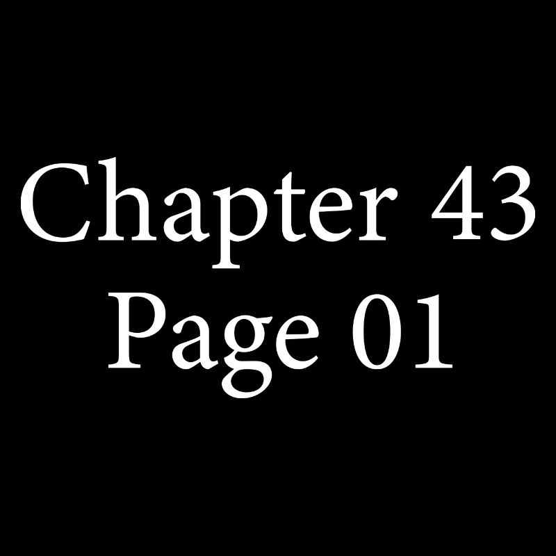 Chapter 43 Page 1 | Cadeau 43e Anniversaire 43 ans