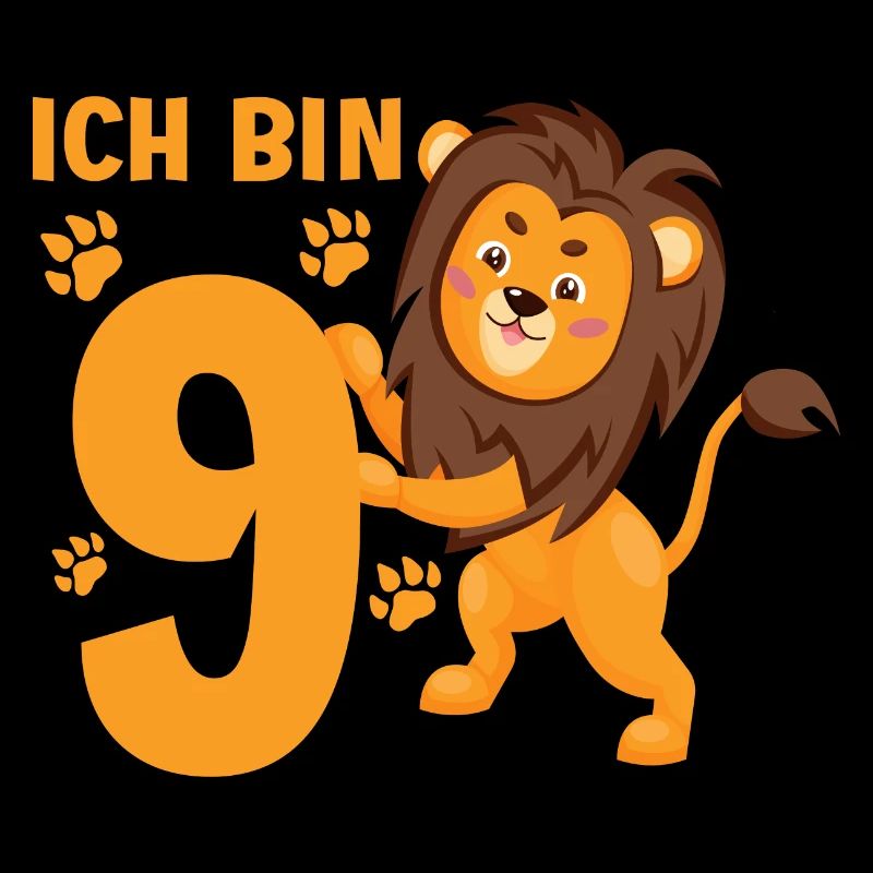 Löwe 9 Jahre Löwen 9 Kindergeburtstag