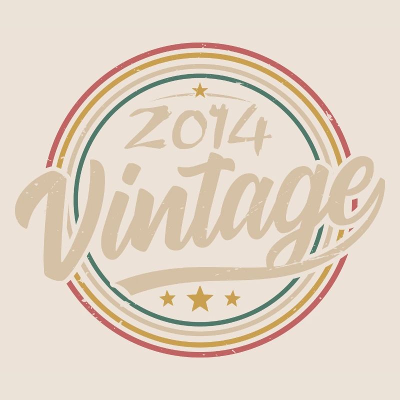 2014 Vintage 2014 Birthday Gift - Retro Style 2014