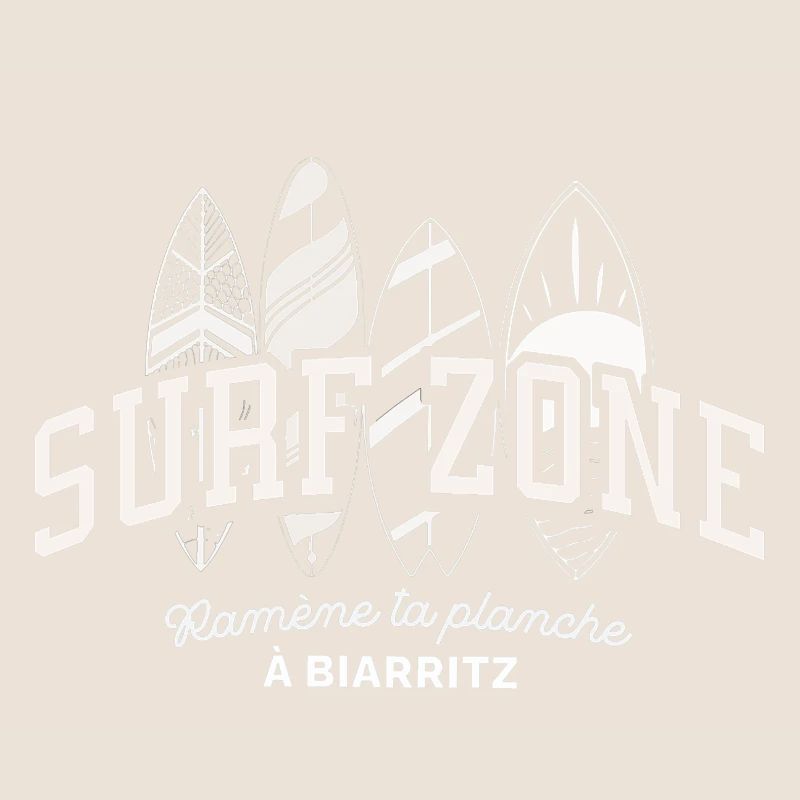 Surf Zone Ramène ta planche à Biarritz coul