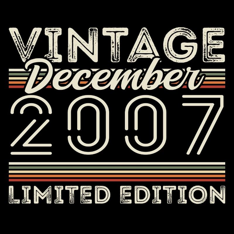 Vintage December 2007 - 18th Anniversary December